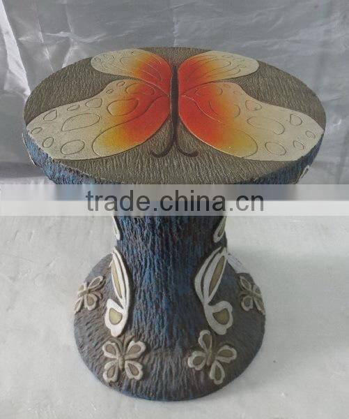 Beautiful fiberglass garden butterfly chair