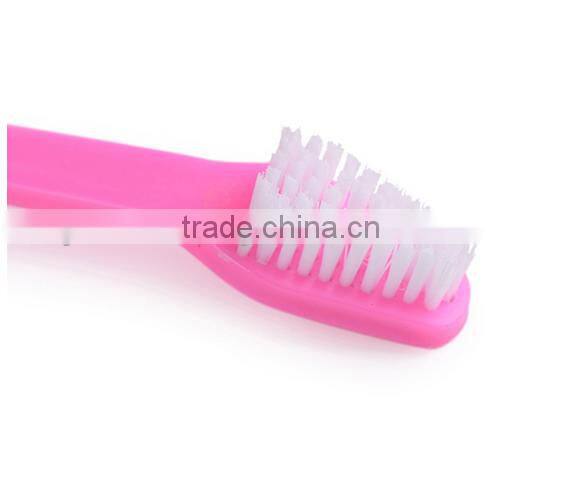 plastic pet tooth brush nail brush set
