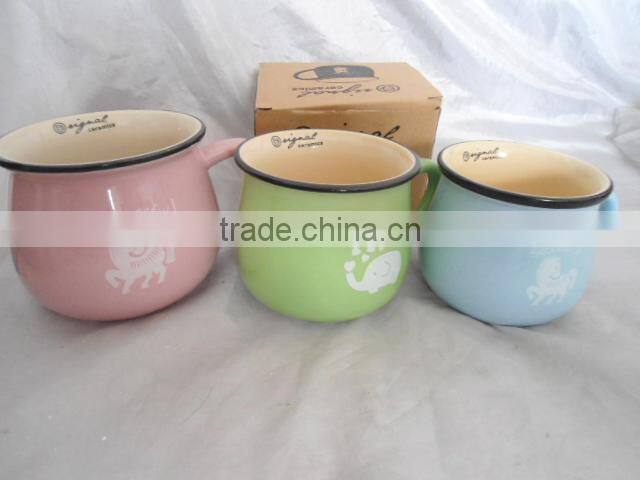 Best selling ceramic mug for factory supply