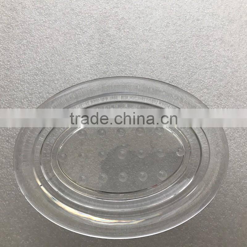 High transparent oval acrylic soap dispenser box