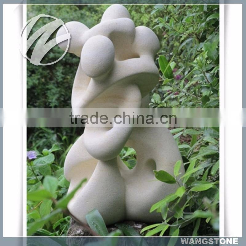 Contemporary Garden Decoration Abstract Art Stone Sculpture