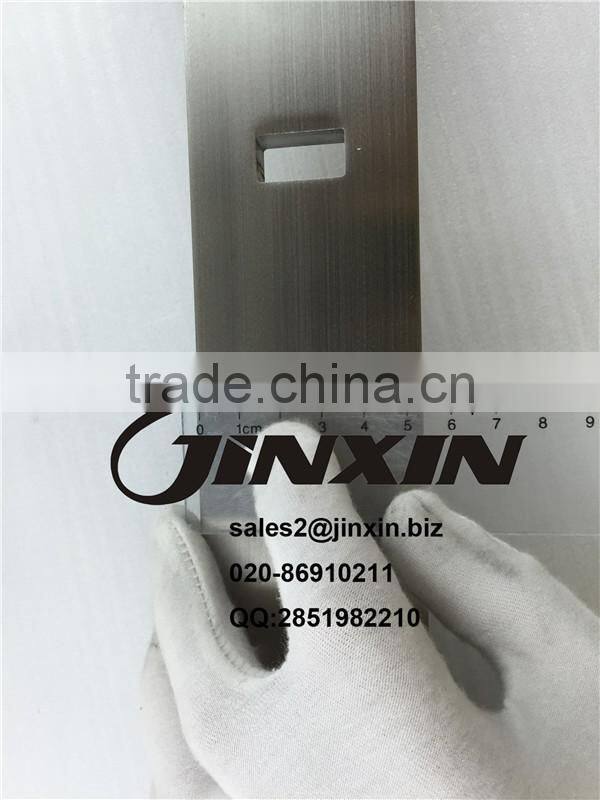 Flat bar fences railing post steel baluster and pillar with hole