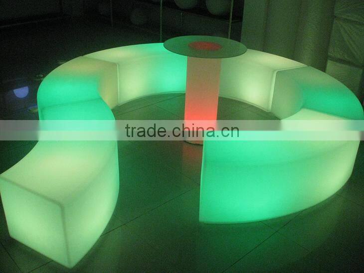 LIGHT SEATING SOFA/ LED SOFA SEATS/ LED COFFEE CHAIR