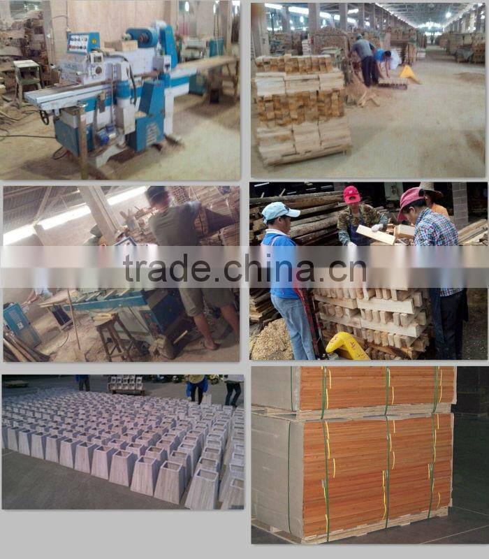 heat treatment samll indoor wooden planter