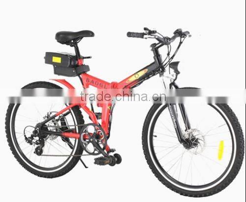 26 inch electric bike foldable hidden battery