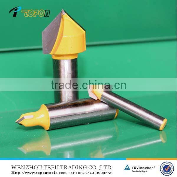 V shaped cnc router bits for Wood Engraving and 3D Carving