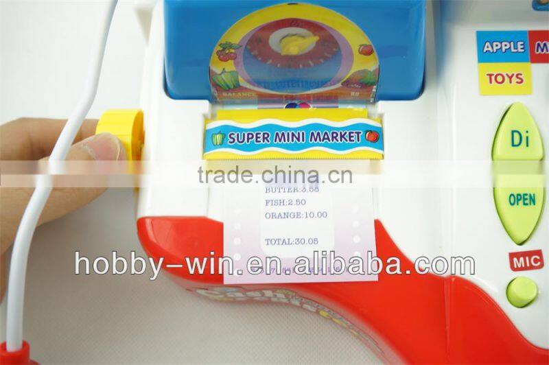 Battery Operated Interesting Baby Cash Register Toy With HJ001746 best selling toys 2014