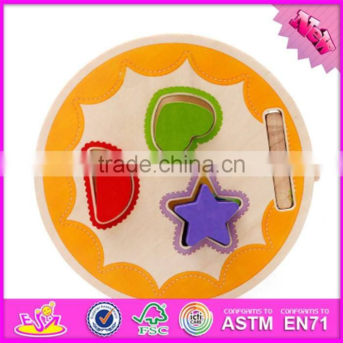 2017 new design multi-function blocks wooden shape toys for toddlers W12D066