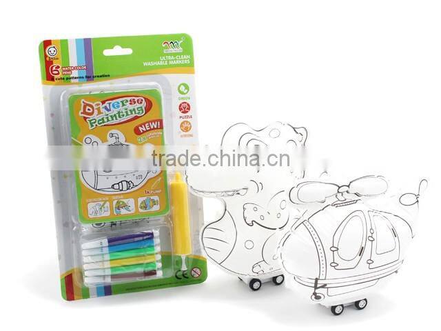 popular with market the DIY Inflatable wind up clownfish toys