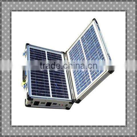 Small home solar generator