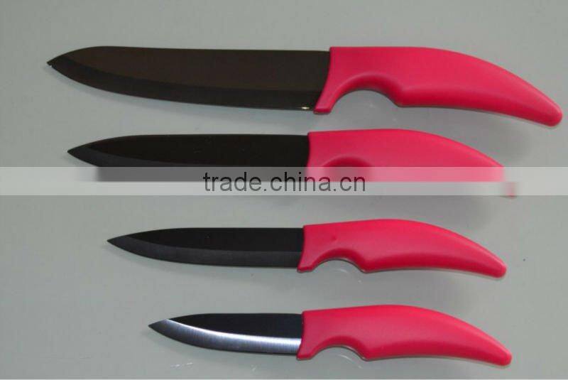 4 Pieces Ceramic Knife