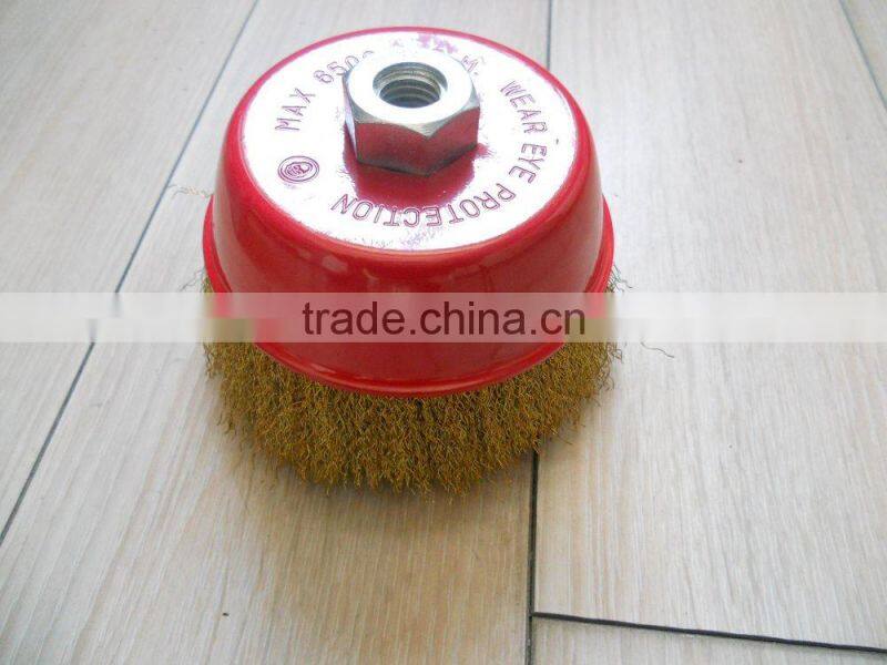 120mm x M14 Crimped Wire Cup Brush