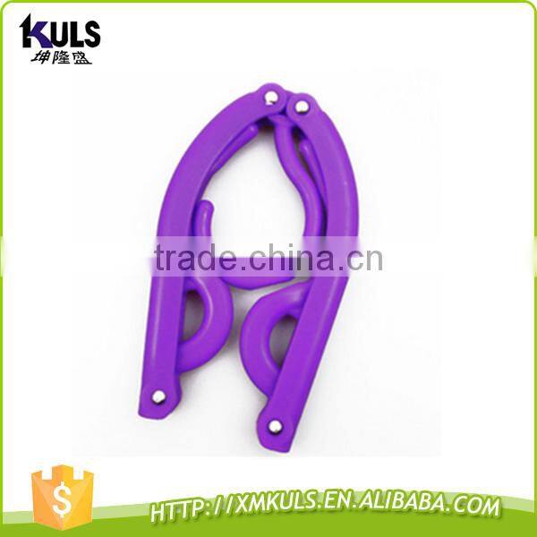 39CM Travel hanger travel on business plastic hangers for clothes