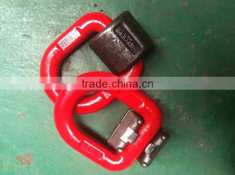 Carbon steel weld forged safety d ring with wrap