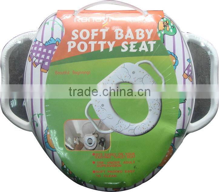 Full printing design Soft baby potty toliet seat factory