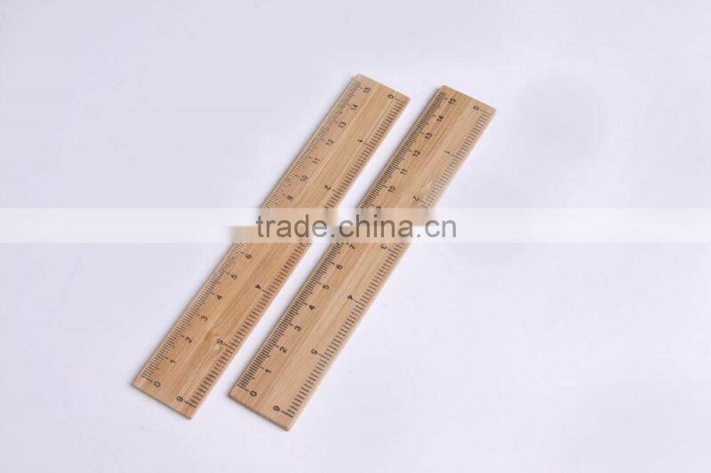 Eco-friendly Cartoon bamboo student ruler