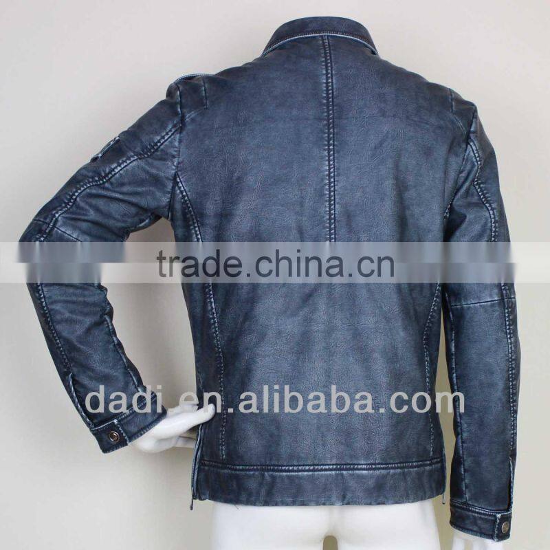 2017 Fashion Leather Field Jacket