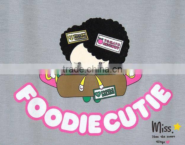 wholesale cheap custom 100% cotton long sleeve printing sleepwear nightskirt