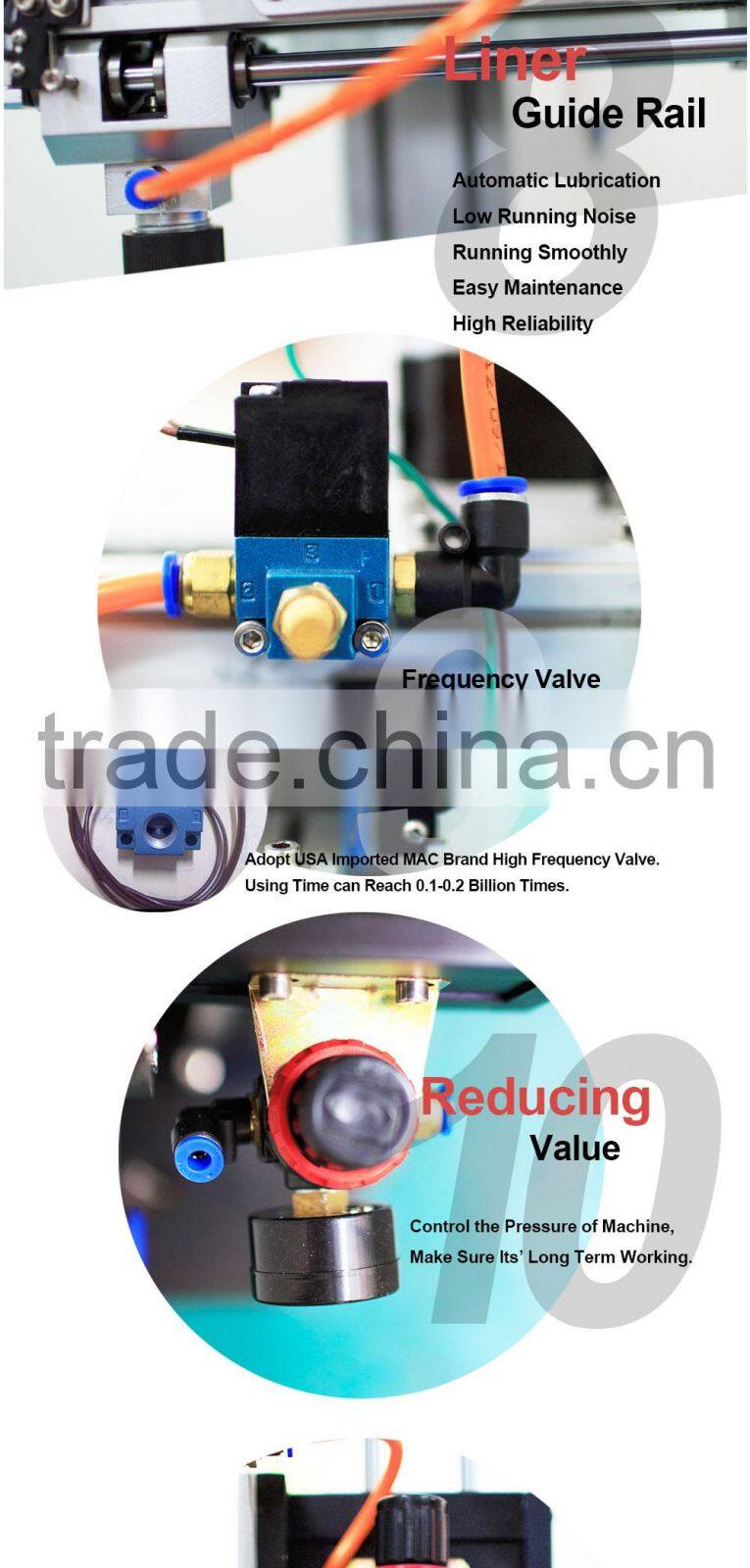 high accuracy aluminum number plate machine dot peen marking machine