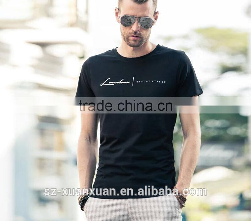 OEM 2016 summer o-neck printing t-shirt for men