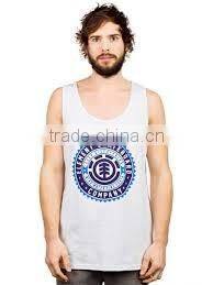 Cheap Wholesale 100% Cotton Causal Men Running Vest