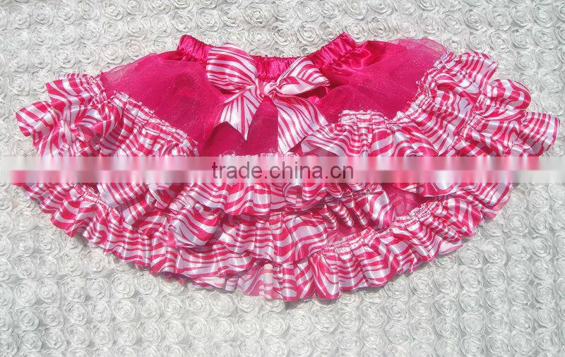 GIRL HOT PINK TANK TOP BABY CUTE LAYER CHIFFON VEST UNDERWAIST