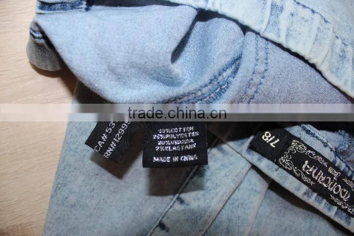 GZY stocklot jeans skirt jeans ladies jeans top design