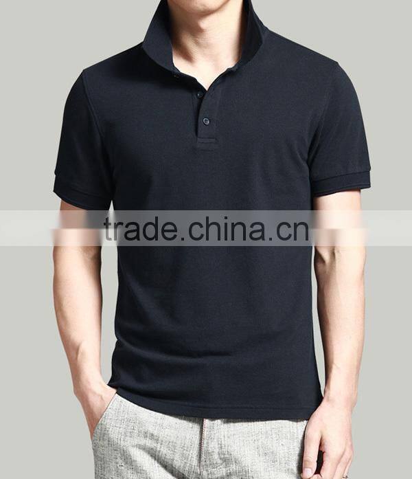 Custom Solid Color Men's Polo Shirt Uniform Polo T Shirt Wholesale In China