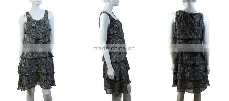 2014-2015 New Arrival ladies latest design high quality pinted lady skirt new fashion skirt