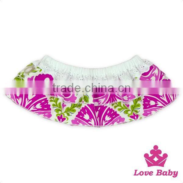 2017 New Design 2pcs Baby Clothing Sets Printed Fabric And Lace Baby Prints Wholesale Fabric Girls Boutique Clothing