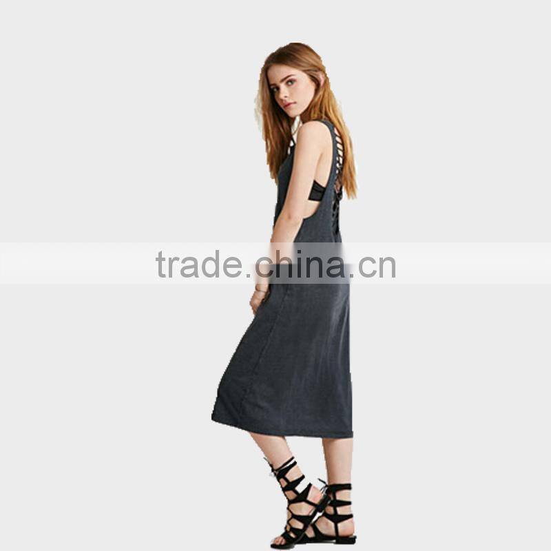 Fashion Dresses sleeveless dress for ladies
