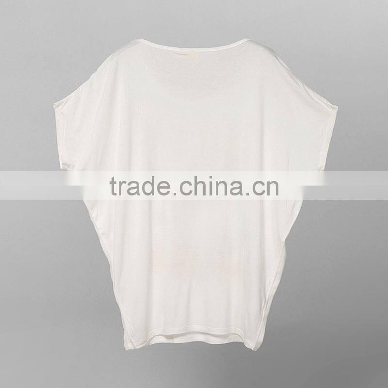 loose tshirt custom pattern el ladies tshirt