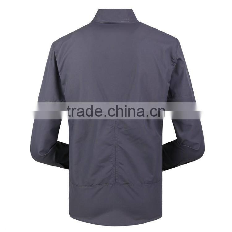 Juqian 2016 OEM wholesale colors High quality mens classic soft textile nylon breathable work shirt wholesale