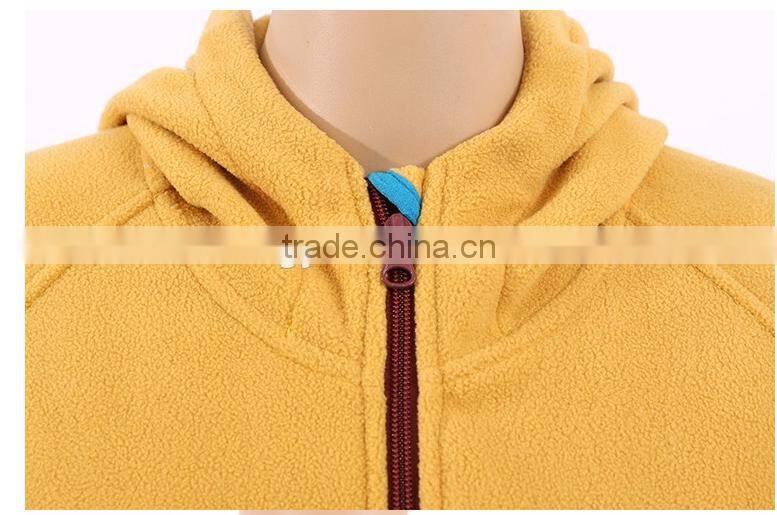 Women's Causal Plain Sports Fleece Jackets