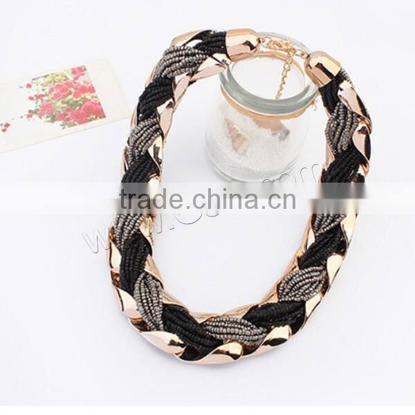 wholesale indian glass jewelry Glass Seed Beads Necklace