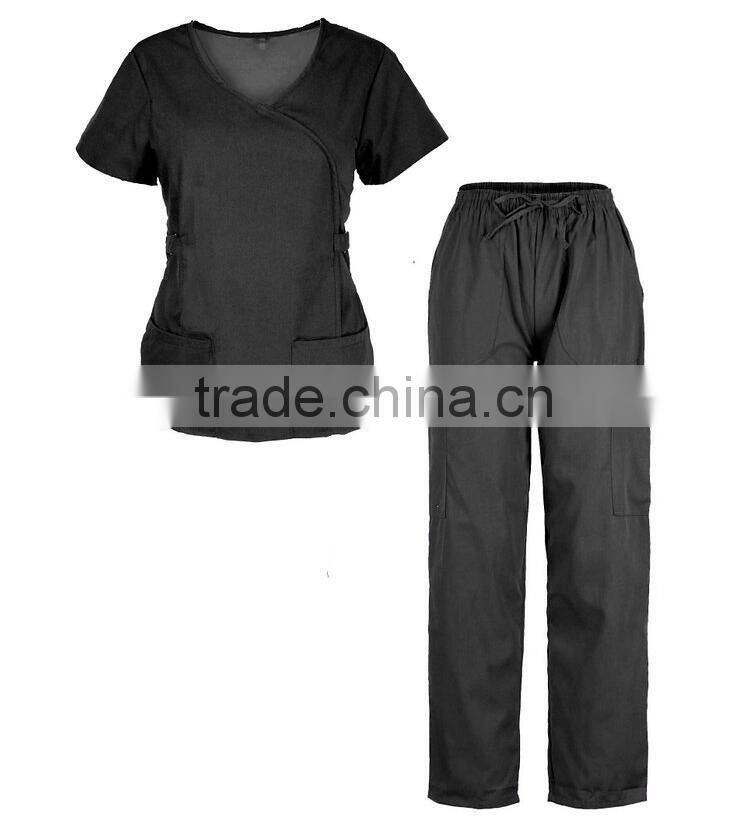 Women's medical diagnostic set Missy 2 Pockets scrub top set