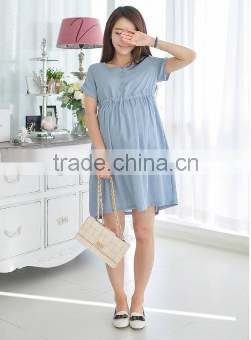 2015 summer maternity dress, pregnant dress, short sleeve dress