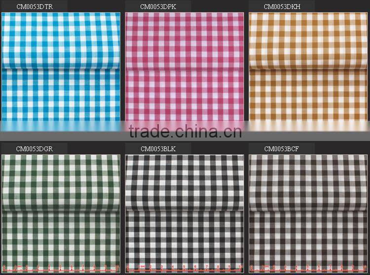 Dress shirt for men stitching fancy plaid cotton shirt for men 2017