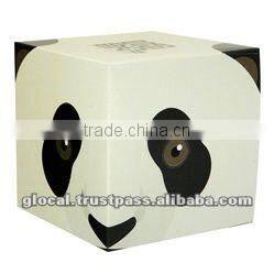Japan Facial Tissue --- Animal Design Cube Box 'PANDA'