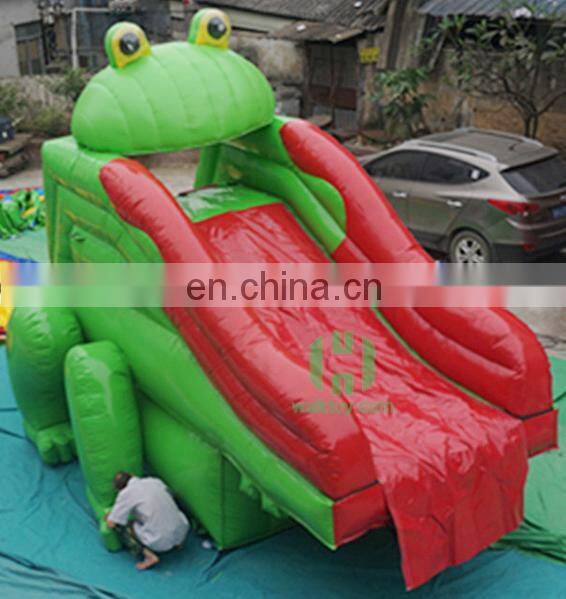 Inflatable frog water slide/Used fiberglass water slide for sale