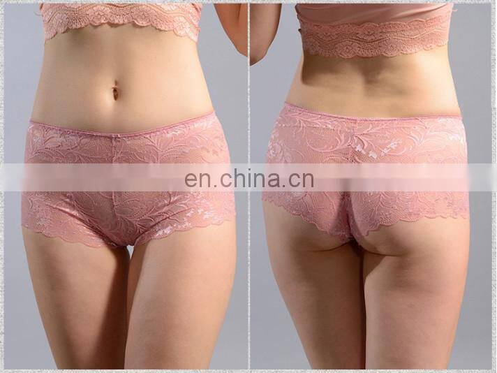 2015 hot selling lace transparent women inner tank top set