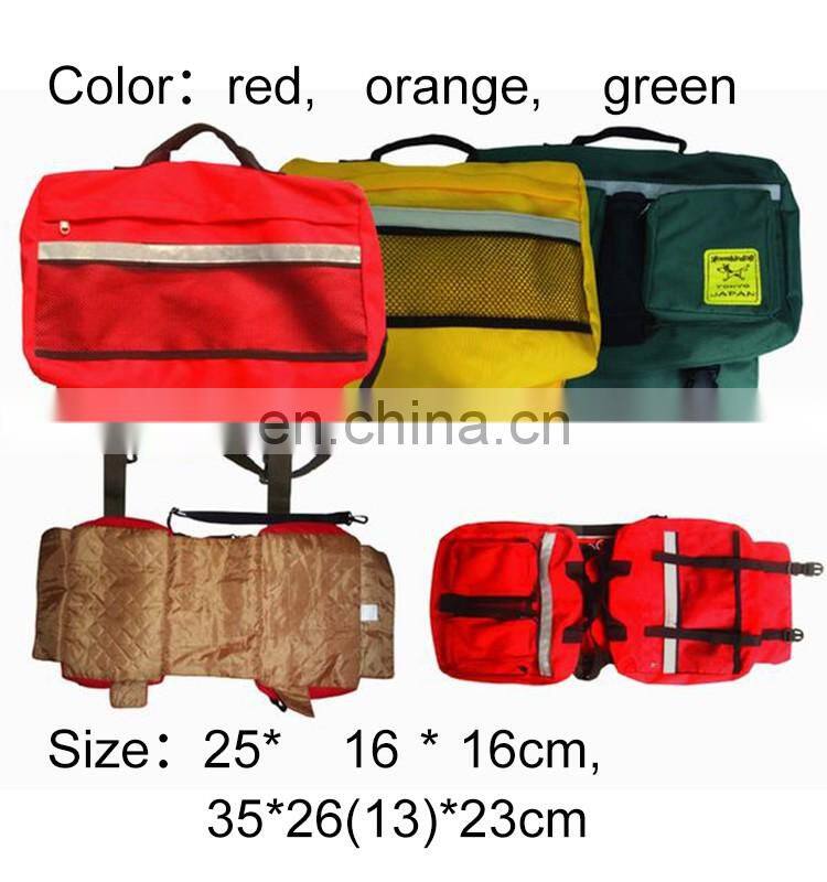 multi-function outdoor dog backpack