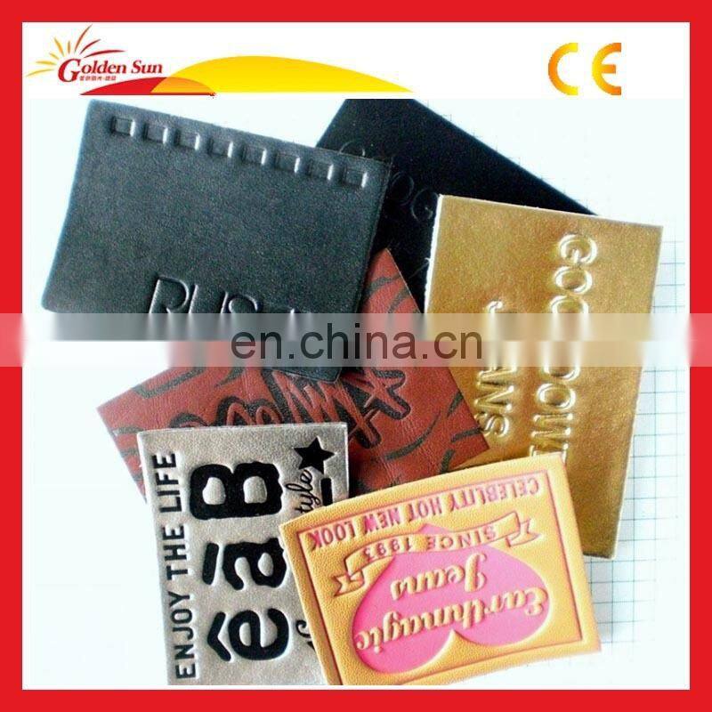 High Quality Hot Stamping Logo Leather Patch