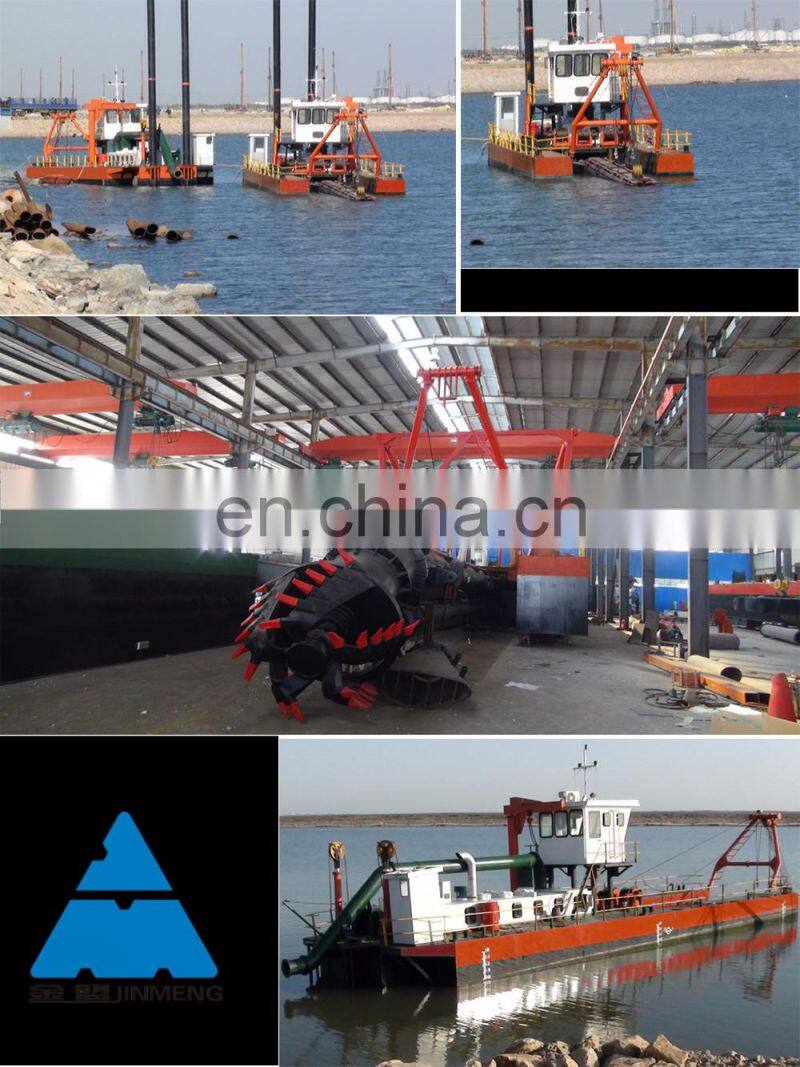 China Cheap River Sand Dredge with Cutter Head Dredging Machine