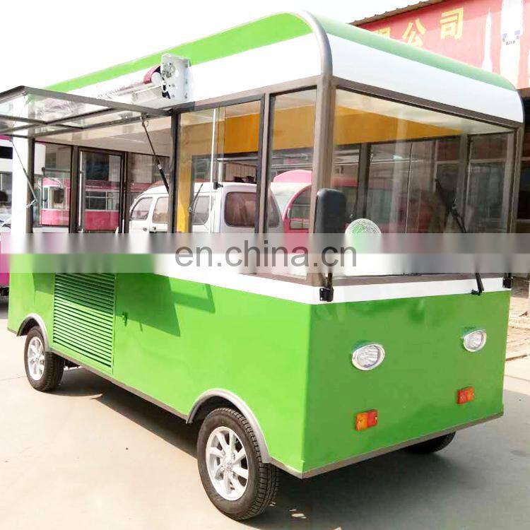 480cm Black traction food trailer / truck / add electric brake system