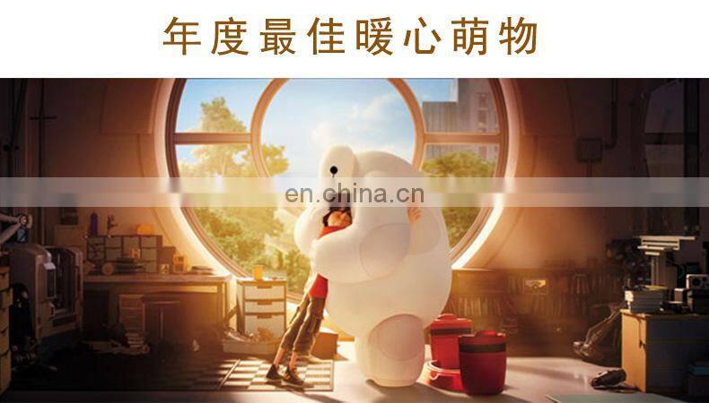 10CM Big Hero 6 Baymax Anime PVC Action Figure Cartoon Cute Robot Bobble Head Dolls Car Decor Kids Toys Birthday Gift