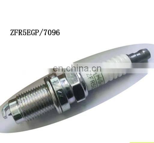 Hot Selling Car Genuine Spark Plugs OEM ZFR5EGP 7096 Sparking Plugs