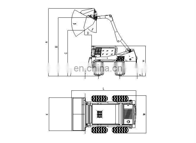 cheap price high quality mining equipment skidsteer loaders 850kg compact loader with earth bucket