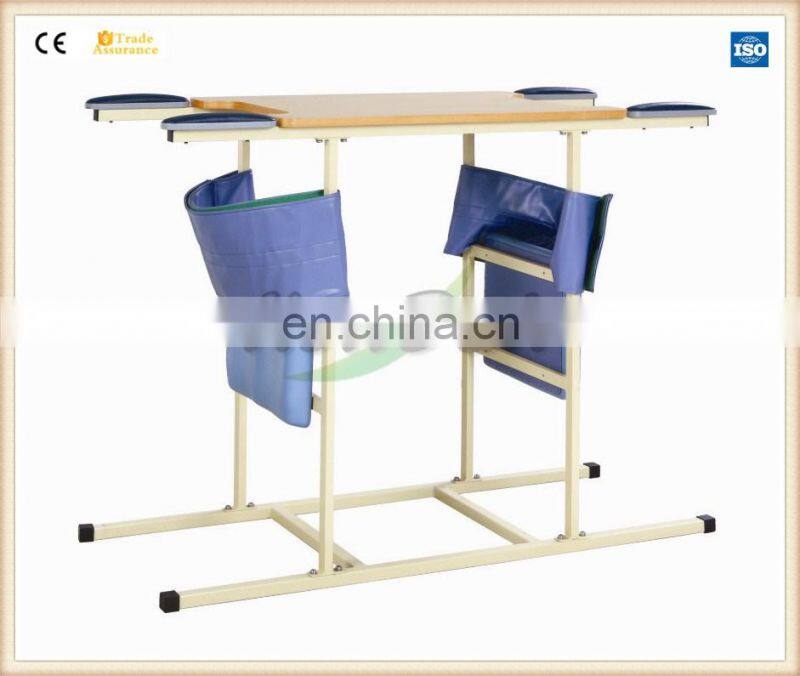 Two-person physiotherapy Standing Frame physical therapy for disabled