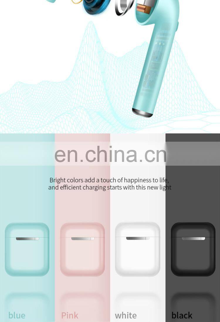 Hot In-Ear Sport Earphones Wholesale Portable Blue tooth Headphone Splitter Waterproof TWS Bluetooth Earphone